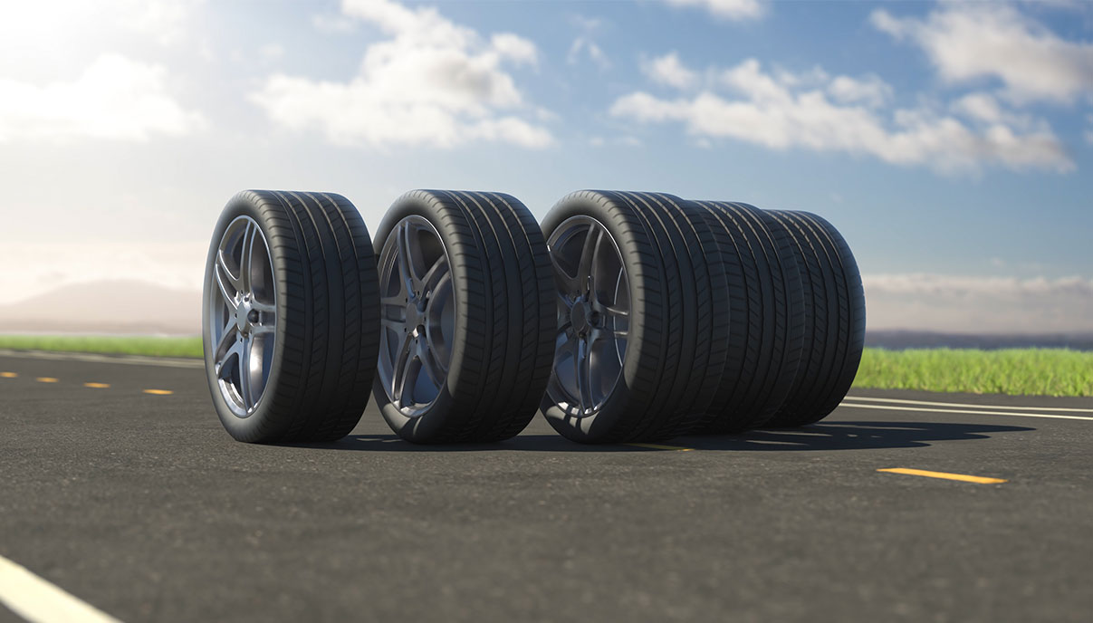 User information for passenger car tire