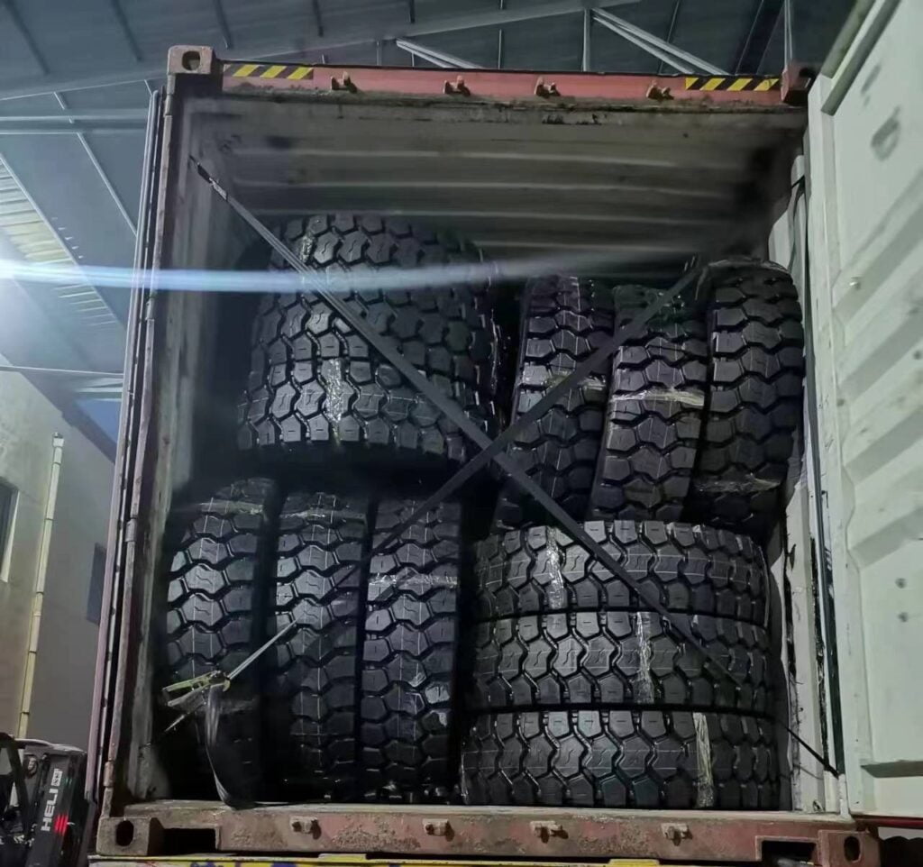 tire container loading