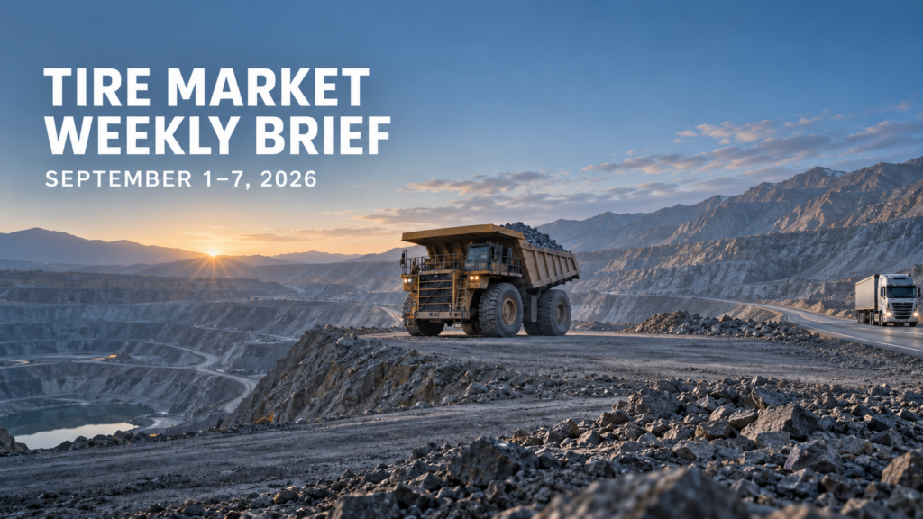 Tire Market Weekly Brief | September 1–7
