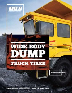 wide-body dumper truck tire